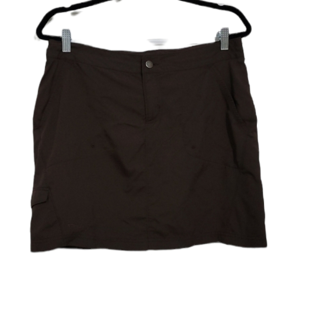Columbia Titanium Dark Brown Cargo Skort